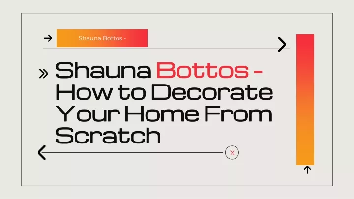 shauna bottos how to decorate your home from scratch