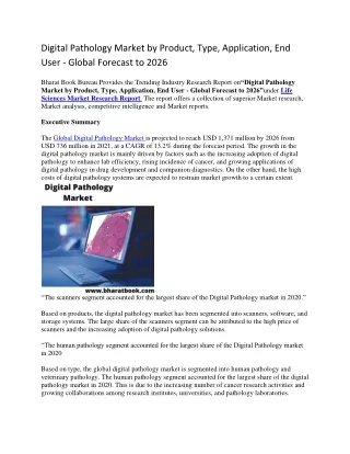 digital pathology market by product type