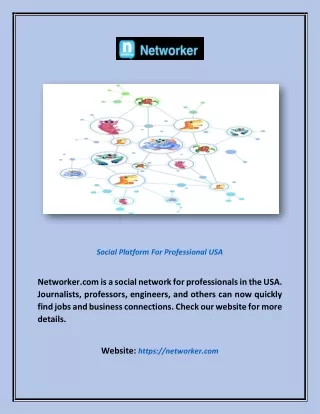 Social Platform for Professional Usa | Networker.com