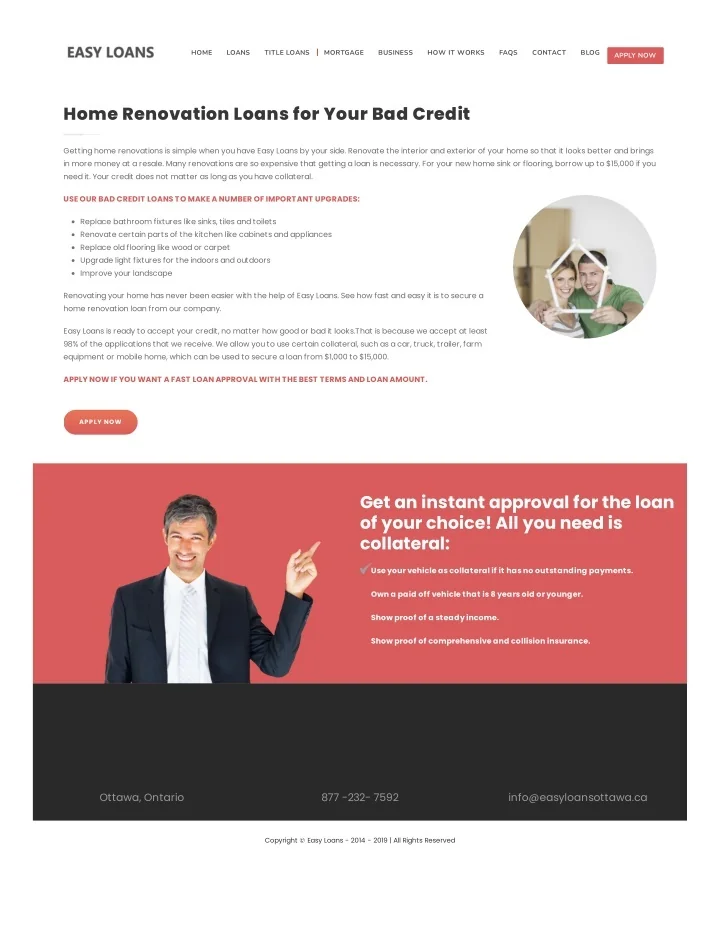 PPT Home Equity Loan For Bad Credit Ontario PowerPoint Presentation