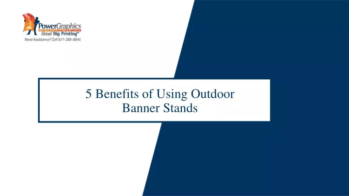 5 benefits of using outdoor banner stands