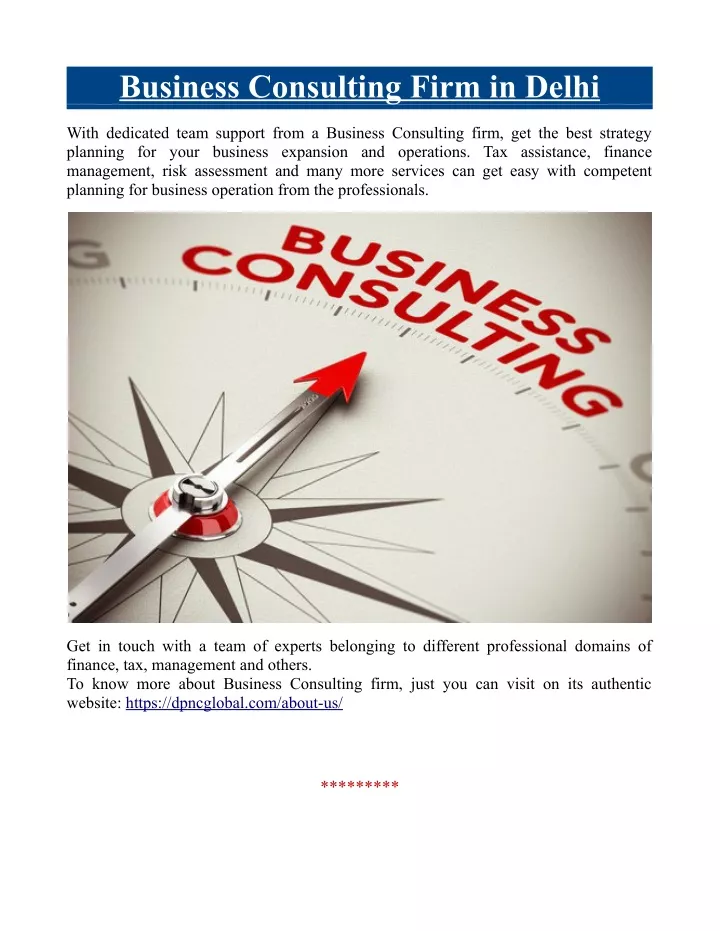 business consulting firm in delhi