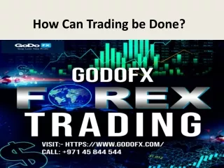 How can trading be done