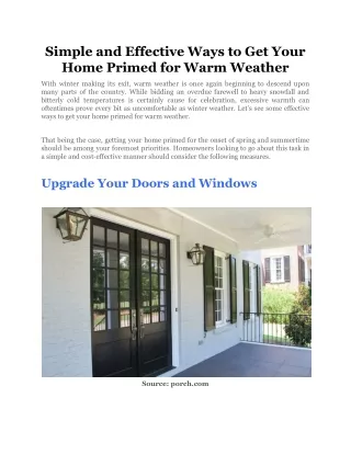simple and effective ways to get your home primed