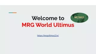 MRG the Ultimus  Affordable Sector 90 Gurgaon -