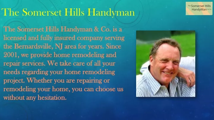 the somerset hills handyman