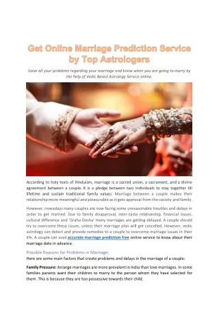 solve all your problems regarding your marriage