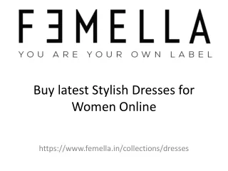 Stylish Dresses for Women Online