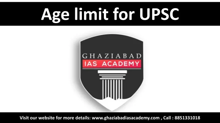 age limit for upsc