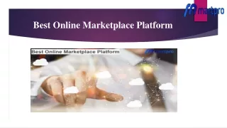 Best Online Marketplace Platform