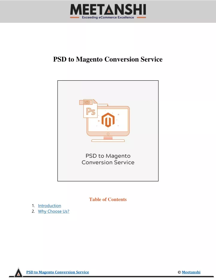 psd to magento conversion service table