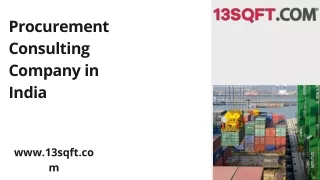 Procurement Consulting Company in India