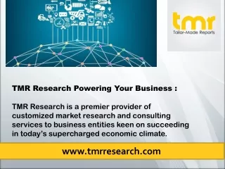 tmr research powering your business tmr research