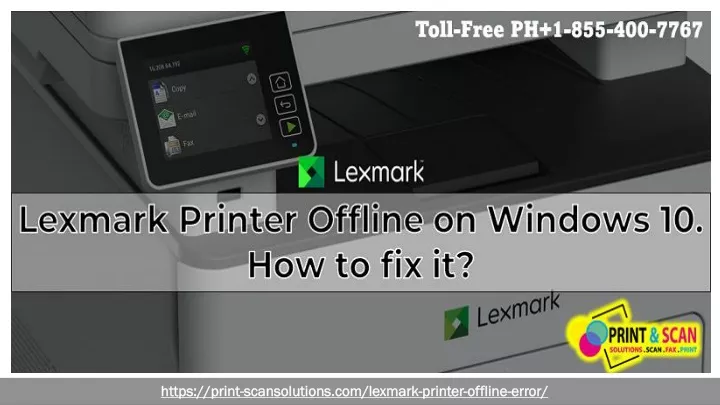 https print scansolutions com lexmark printer