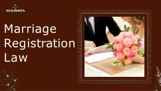 Online Marriage Registry
