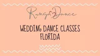 Wedding Dance Classes Florida