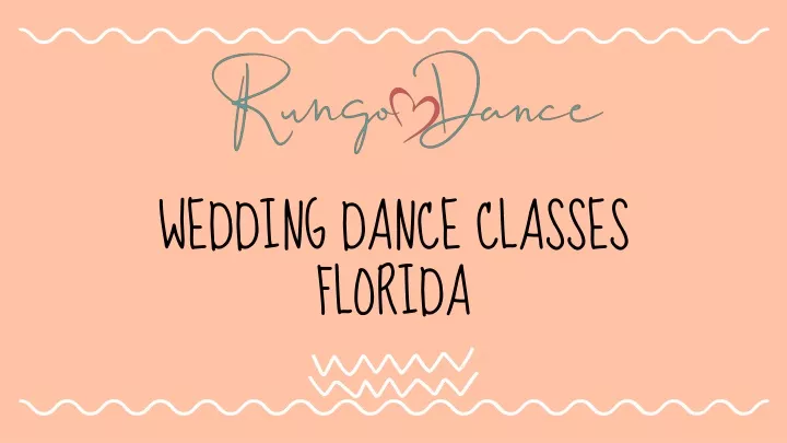 wedding dance classes florida