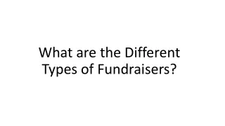 What are the Different Types of Fundraisers