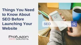Things You Need to Know About SEO Before Launching Your Website