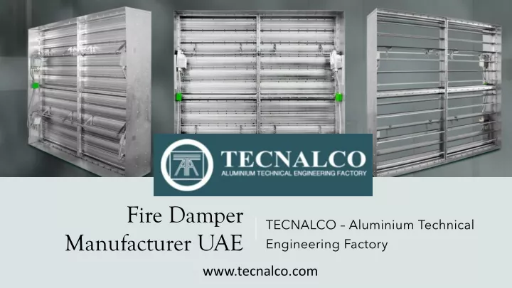 fire damper manufacturer uae