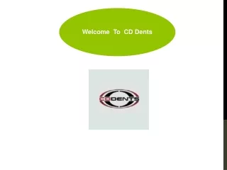 Paintless Dent Removal Freeland Michigan - CD Dents
