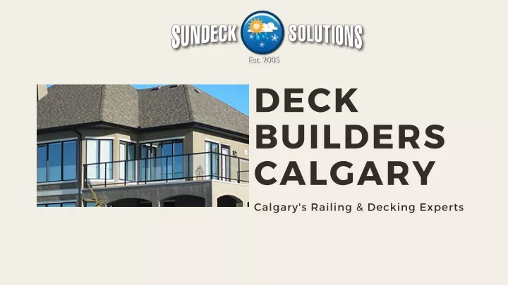 deck builders calgary