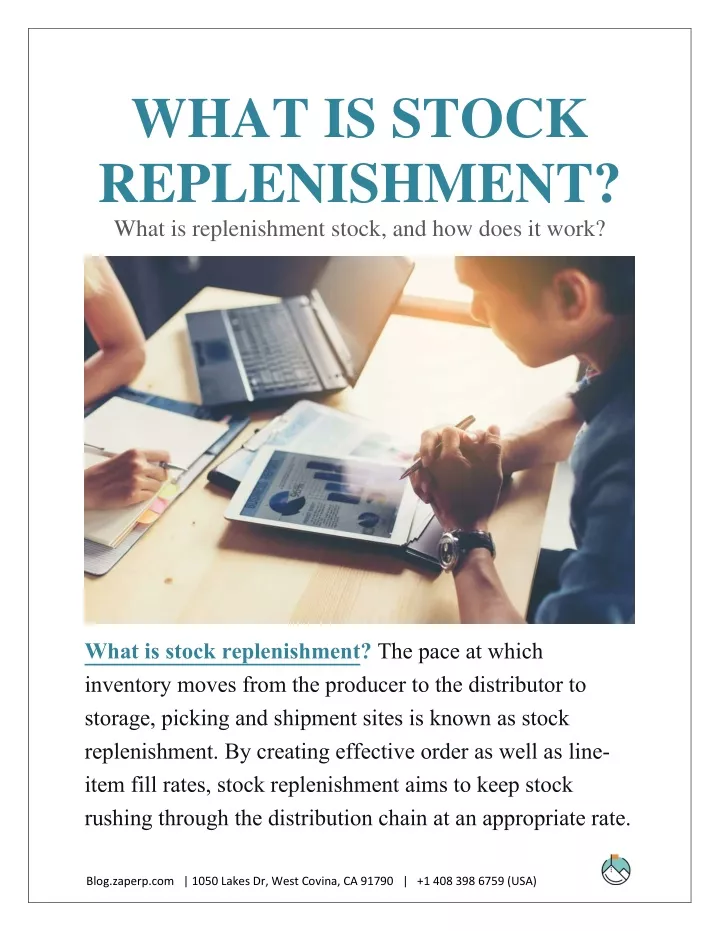 what is stock replenishment what is replenishment