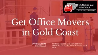 Get OFFICE MOVERS in Gold Coast