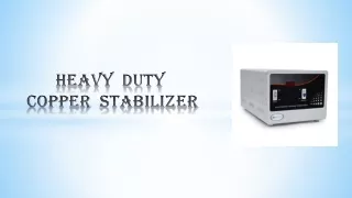 Best 10 kva mainline copper stabilizer