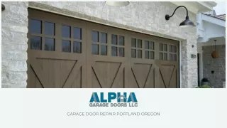 Garage Door Repair Portland Oregon