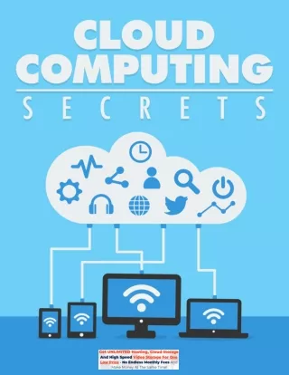 Cloud Computing Secrets