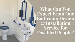 Disabled Wet Room Features