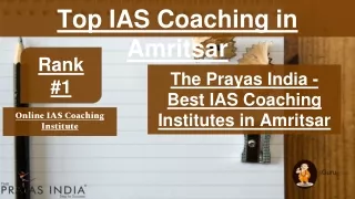 top ias coaching in amritsar
