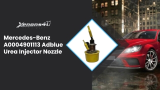 mercedes benz a0004901113 adblue urea injector