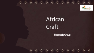 African Craft