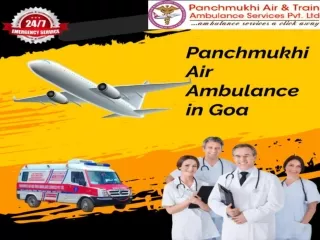 Enlist Very Advanced Emergency Air Ambulance in Goa by Panchmukhi