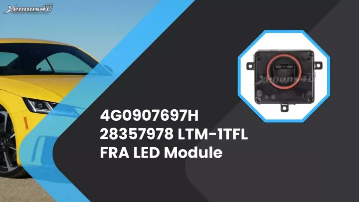 4g0907697h 28357978 ltm 1tfl fra led module