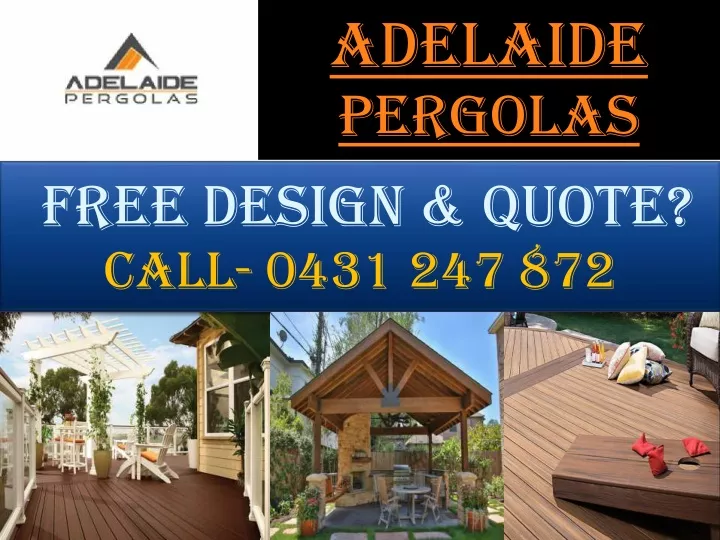 adelaide pergolas