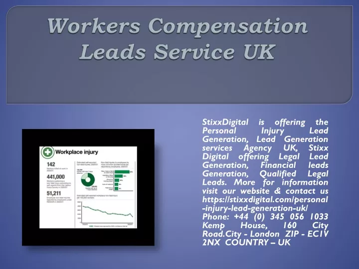 workers compensation leads service uk