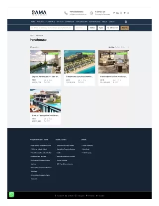 Luxury Penthouses for Sale in Dubai