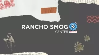 Smog Check In Rancho Cucamonga