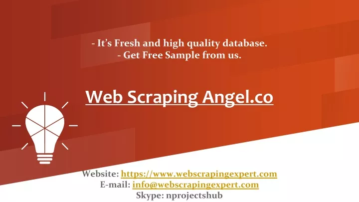 web scraping angel co