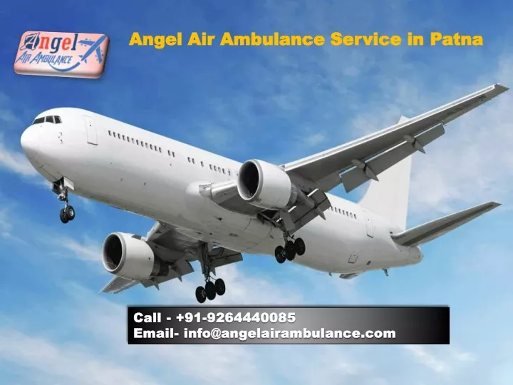 angel air ambulance service in patna angel