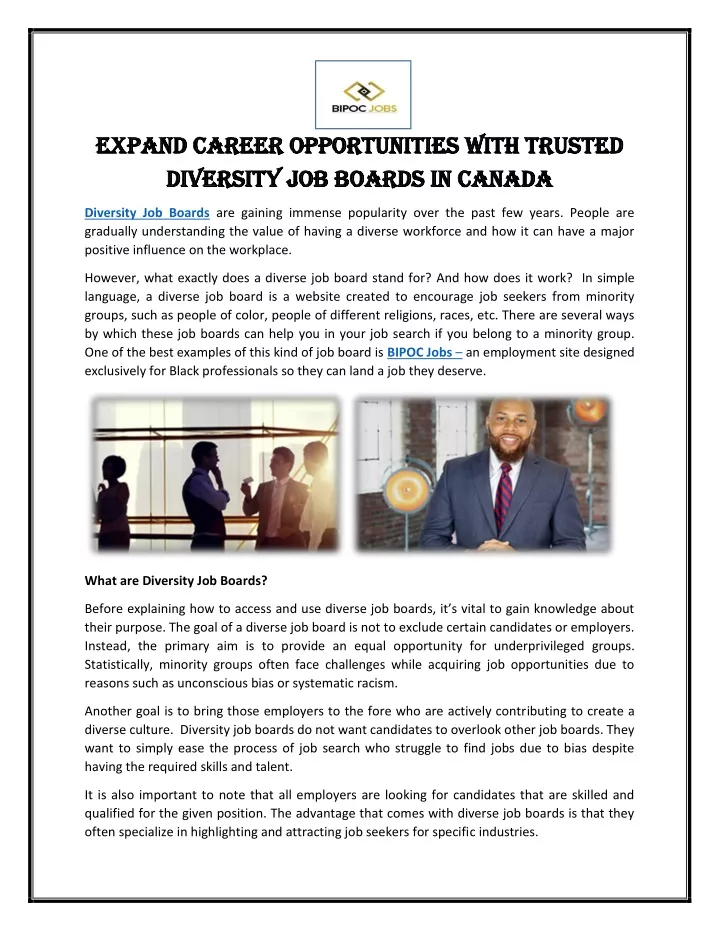 expand career opportunities with trusted expand