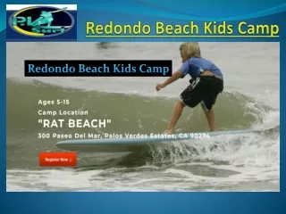 Redondo Beach Kids Camps