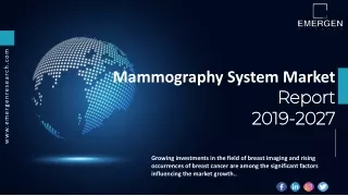 mammography system market report 2019 2027