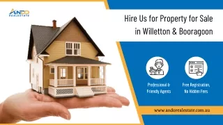 Hire Us for Property for Sale in Willetton & Booragoon