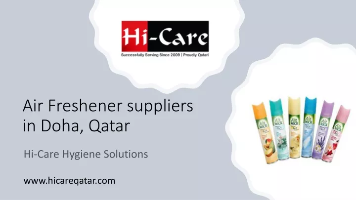 air freshener suppliers in doha qatar