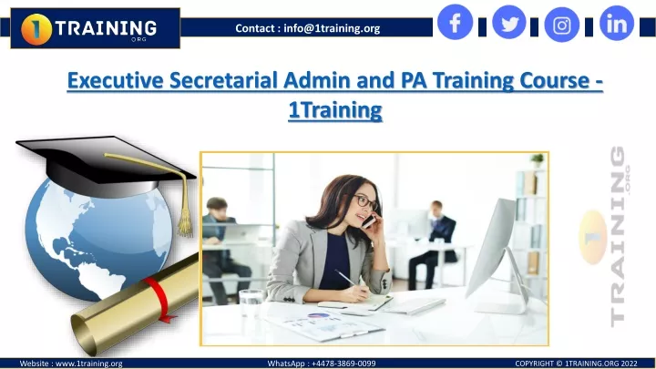 contact info@1training org