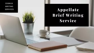 Appellate Brief Writing Service - Eximius Writing Services LLC